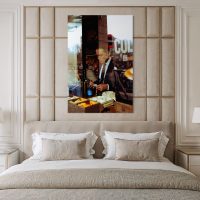 Reflection of a Man Poster