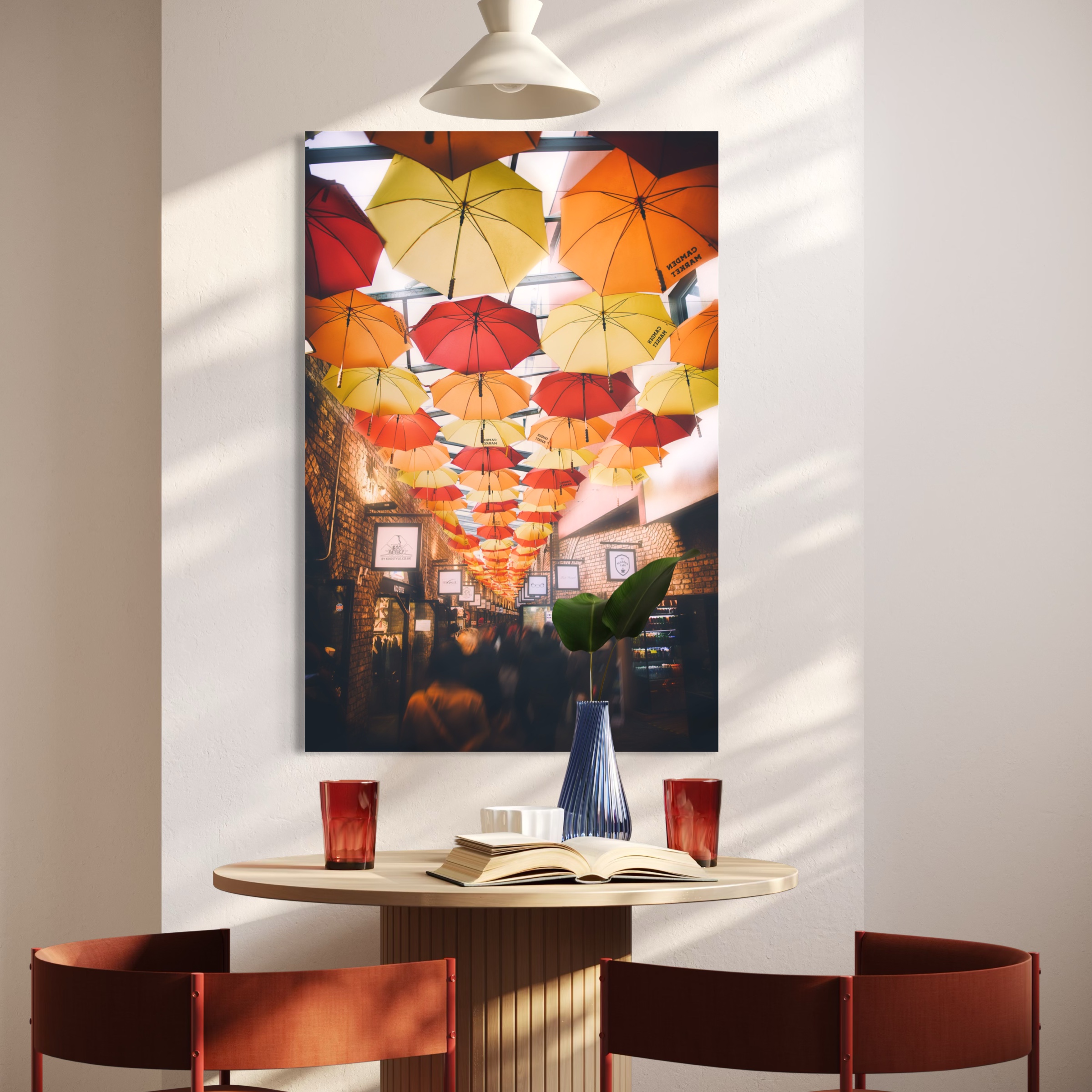 Camden Umbrellas Poster