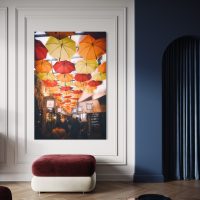 Camden Umbrellas Poster