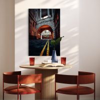 The Bus Under the Arch Poster