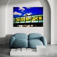 Camden Lock Bridge Poster