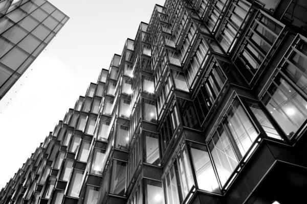 More London Buildings Poster