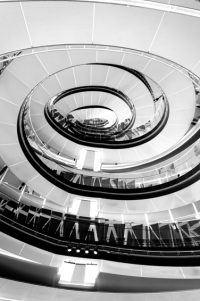 Spiral Stair Case Poster