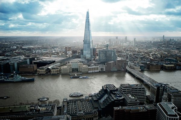 The Shard from above poster