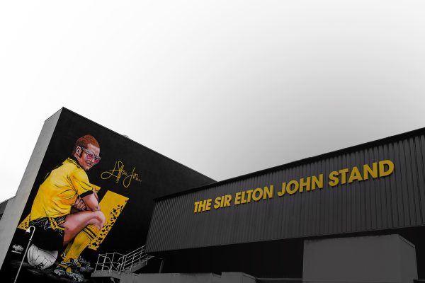 Watford Football Club Sir Elton John Stand Poster