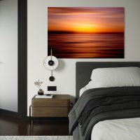 Tranquil Sunset and Seascape Poster