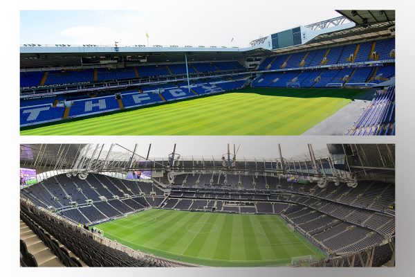 Tottenham Hotspur Stadium and White Hart Lane Poster