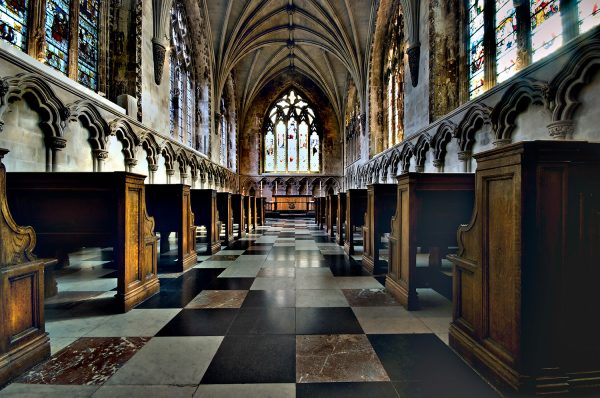 The Lady Chapel in St Albans Cathedral Poster
