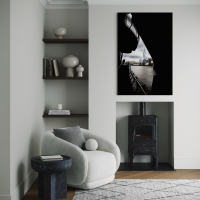 Framed in Shadow The Shard London Poster