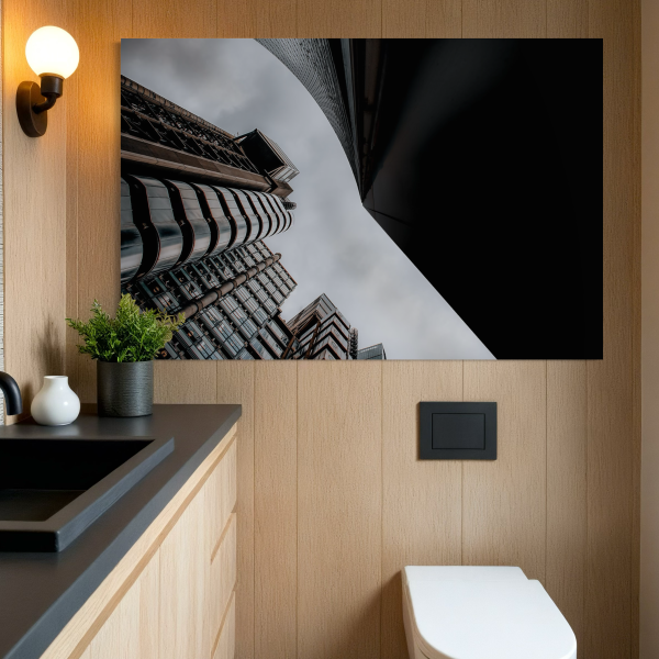 Urban Ascent: London Architecture Perspective Poster