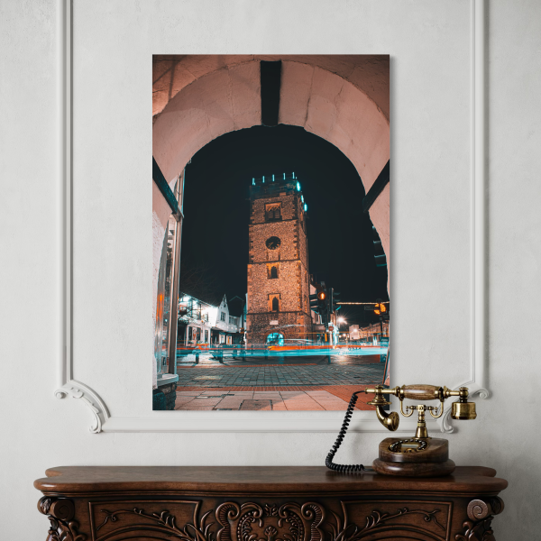 Framed in Time St Albans Clock Tower Poster