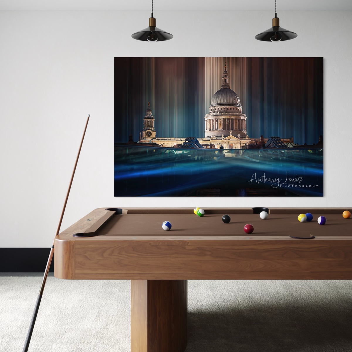 St Paul’s Light Trails Poster