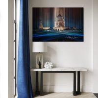 St Paul’s Light Trails Poster